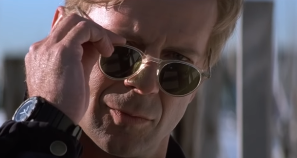 Bruce sales willis occhiali