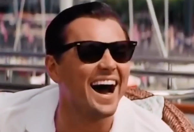 ray ban the wolf of wall street