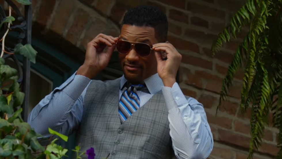 Occhiali di Will Smith nel film \